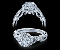 Verragio Insignia Round Diamond Engagement Ring Setting (0.45 CTW)