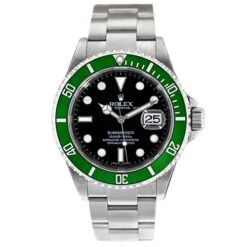 Rolex 16610LV Submariner "Kermit" 50th Anniversary 40mm (Pre-owned)