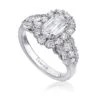 Christopher Designs L’Amour Engagement Ring Setting (1.01 CTW) -DIAMOND JEWELRY SHOP l106 100