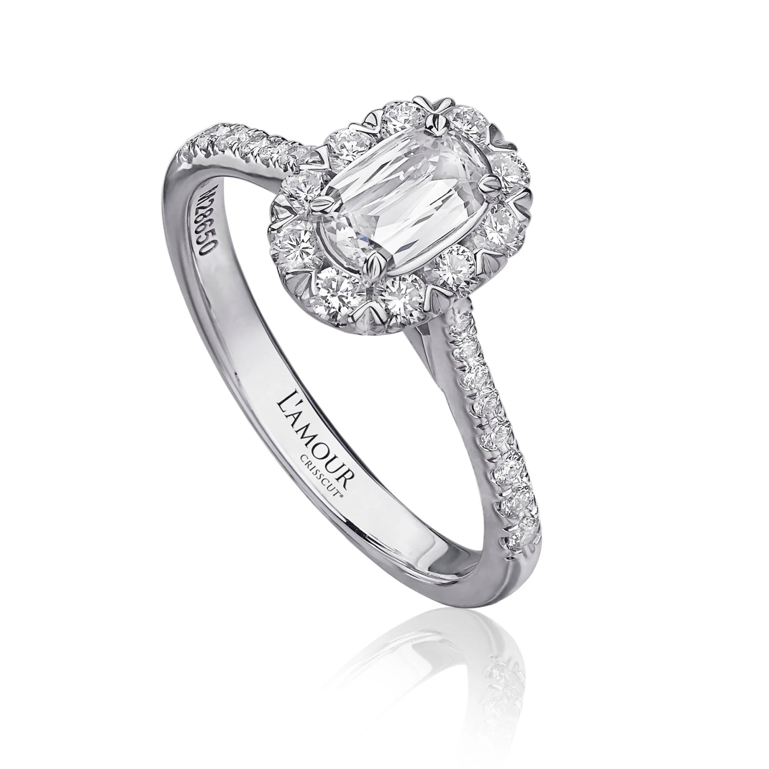 Christopher Designs L’Amour Engagement Ring Setting (0.60 CTW) 3 Christopher Designs L’Amour Engagement Ring Setting (0.60 CTW)