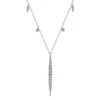 Gabriel Kaslique Collection White Gold Necklace With Diamond Accents (0.48 CTW) -DIAMOND JEWELRY SHOP nk4948w45jj 1