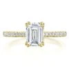 Tacori 14k Yellow Gold Coastal Crescent Collection Classic Engagement Ring Setting 0.17CTW