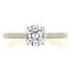 Tacori 14k Yellow Gold Coastal Crescent Collection Classic Engagement Ring Setting 0.16CTW -DIAMOND JEWELRY SHOP p104rd65fy