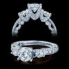 Verragio Paradiso Round Diamond Engagement Ring Setting (1 CTW) -DIAMOND JEWELRY SHOP paradiso 3002r