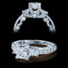 Verragio Paradiso Princess Diamond Engagement Ring Setting (1.25 CTW)