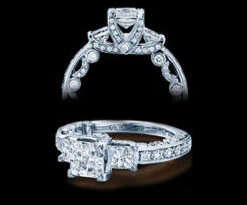 Verragio Paradiso Princess Diamond Engagement Ring Setting (1.25 CTW)