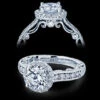 Verragio Paradiso Round Diamond Engagement Ring Setting (0.55 CTW) 2 Verragio Paradiso Round Diamond Engagement Ring Setting (0.55 CTW) -DIAMOND JEWELRY SHOP paradiso 3077r