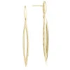Tacori Surfboard Drop Gold Earring -DIAMOND JEWELRY SHOP se221y 10