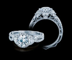 Verragio Venetian Round Diamond Engagement Ring Setting (0.55 CTW)