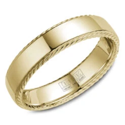CrownRing Comfort Fit Wedding Band WB-007R6Y