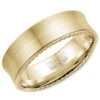 CrownRing Comfort Fit Wedding Band WB-008R7Y 1 CrownRing Comfort Fit Wedding Band WB-008R7Y -DIAMOND JEWELRY SHOP wb 008r7y
