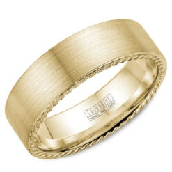 CrownRing Comfort Fit Wedding Band WB-009R7Y