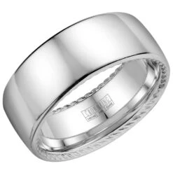 CrownRing Comfort Fit Wedding Band WB-012R9W
