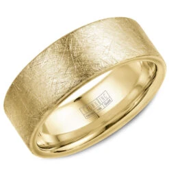 CrownRing Comfort Fit Wedding Band WB-025C8Y
