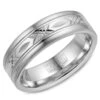 CrownRing Comfort Fit Wedding Band WB-026C7W -DIAMOND JEWELRY SHOP wb 026c7w