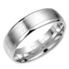 CrownRing Comfort Fit Wedding Band WB-7019 -DIAMOND JEWELRY SHOP wb 7019