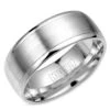 CrownRing Comfort Fit Wedding Band WB-7023 -DIAMOND JEWELRY SHOP wb 7023