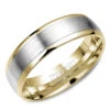 CrownRing Comfort Fit Wedding Band WB-7141 -DIAMOND JEWELRY SHOP wb 7141