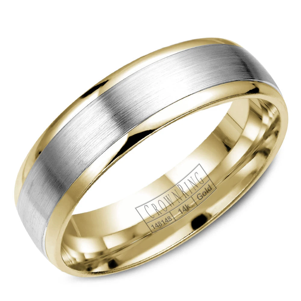 CrownRing Comfort Fit Wedding Band WB-7141 3 CrownRing Comfort Fit Wedding Band WB-7141