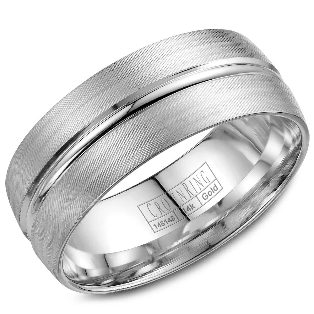 CrownRing Comfort Fit Wedding Band WB-7934 3 CrownRing Comfort Fit Wedding Band WB-7934