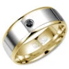 CrownRing Comfort Fit Diamond Wedding Band (0.04 CTW) 1 CrownRing Comfort Fit Diamond Wedding Band (0.04 CTW) -DIAMOND JEWELRY SHOP wb 7972