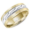 CrownRing Comfort Fit Wedding Band WB-8047 2 CrownRing Comfort Fit Wedding Band WB-8047 -DIAMOND JEWELRY SHOP wb 8047