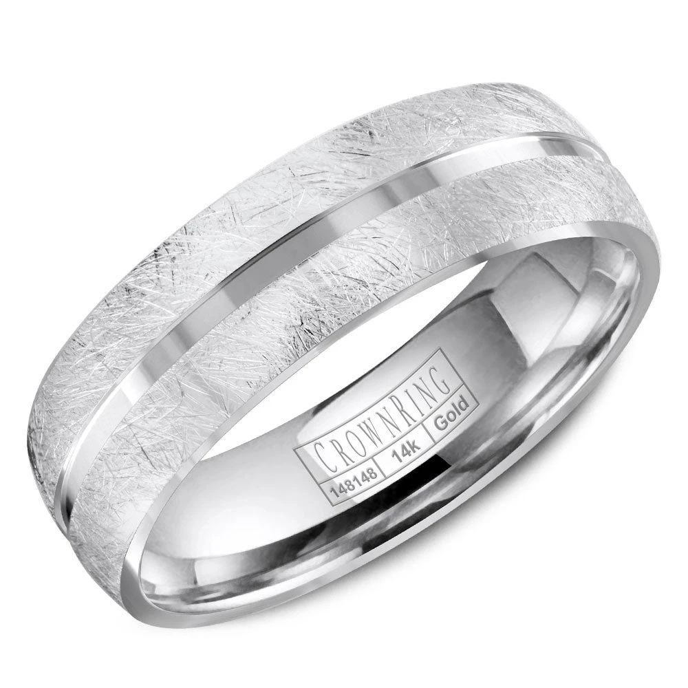 CrownRing Comfort Fit Wedding Band WB-8059 3 CrownRing Comfort Fit Wedding Band WB-8059