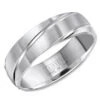 CrownRing Comfort Fit Wedding Band WB-8063 -DIAMOND JEWELRY SHOP wb 8063