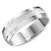 CrownRing Comfort Fit Wedding Band WB-8064 2 CrownRing Comfort Fit Wedding Band WB-8064 -DIAMOND JEWELRY SHOP wb 8064