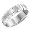 CrownRing Comfort Fit Wedding Band WB-8074 -DIAMOND JEWELRY SHOP wb 8074