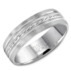 CrownRing Comfort Fit Wedding Band WB-8082