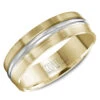 CrownRing Comfort Fit Wedding Band WB-8087 1 CrownRing Comfort Fit Wedding Band WB-8087 -DIAMOND JEWELRY SHOP wb 8087