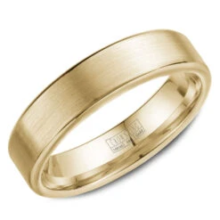 CrownRing Comfort Fit Wedding Band WB-9096Y