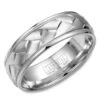 CrownRing Comfort Fit Wedding Band WB-9098 -DIAMOND JEWELRY SHOP wb 9098