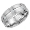 CrownRing Comfort Fit Diamond Wedding Band (0.15 CTW) -DIAMOND JEWELRY SHOP wb 9114