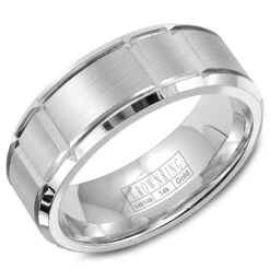 CrownRing Comfort Fit Wedding Band WB-9121SP