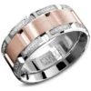 CARLEX G1 Mens Wedding Band WB-9152RW -DIAMOND JEWELRY SHOP wb 9152rw