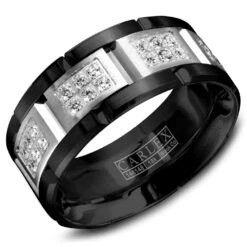 CARLEX Sport Mens Wedding Band WB-9155WB
