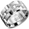 CARLEX Sport Mens Wedding Band WB-9166WC -DIAMOND JEWELRY SHOP wb 9166wc