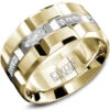 CARLEX G1 Mens Wedding Band WB-9166WY -DIAMOND JEWELRY SHOP wb 9166wy