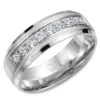 CrownRing Comfort Fit Diamond Wedding Band (0.45 CTW)