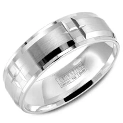 CrownRing Comfort Fit Wedding Band WB-9404