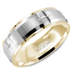 CrownRing Comfort Fit Wedding Band WB-9404WY