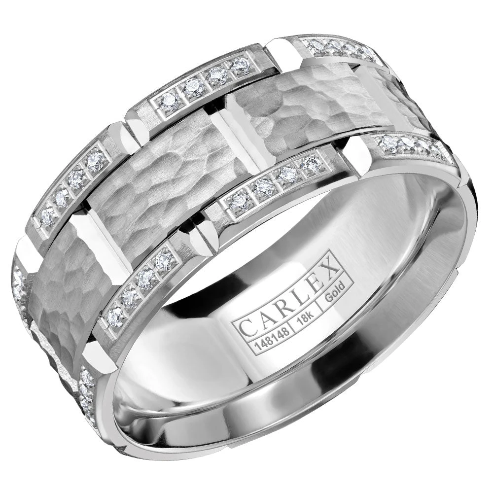 CARLEX G1 Mens Wedding Band WB-9475 3 CARLEX G1 Mens Wedding Band WB-9475