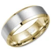 CrownRing Comfort Fit Wedding Band WB-9532 -DIAMOND JEWELRY SHOP wb 9532
