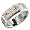 CARLEX G2 Mens Wedding Band WB-9585YW