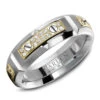 CARLEX G2 Mens Wedding Band WB-9587YW -DIAMOND JEWELRY SHOP wb 9587yw