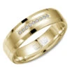 CrownRing Comfort Fit Wedding Band (0.07 CTW) 2 CrownRing Comfort Fit Wedding Band (0.07 CTW) -DIAMOND JEWELRY SHOP wb 9612y