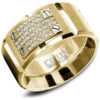 CARLEX G2 Mens Wedding Band WB-9798YY -DIAMOND JEWELRY SHOP wb 9798yy