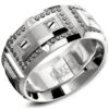 CARLEX G2 Mens Wedding Band WB-9851WWBD -DIAMOND JEWELRY SHOP wb 9851wwbd
